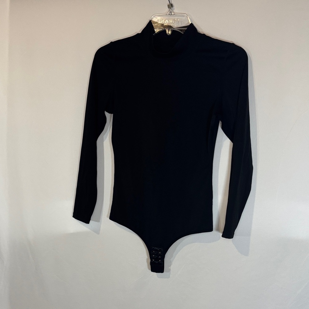 Black Long Sleeve Bodysuit